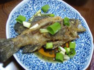 メバルの唐揚げ