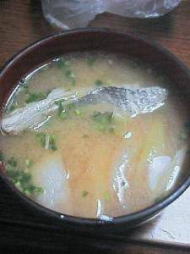 グレの味噌汁