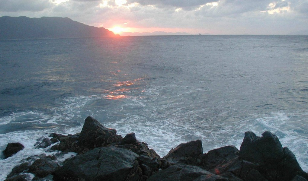 中泊　初日の出