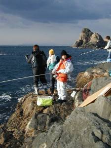 御五神島 グレバエの陸